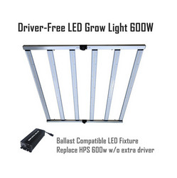 600w Rolnicza oprawa oświetleniowa LED do uprawy aluminium Oszczędność energii