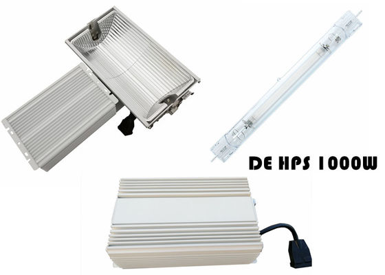 2000µmol/s 2100K CMH Grow Lights HID 1000 Watt Materiał szklany 100HA