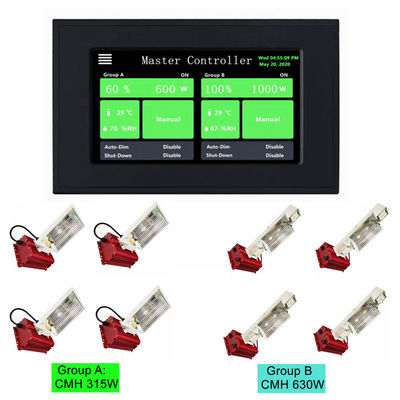 Dwukanałowy sterownik CMH HVAC 0 10 V Sterownik inteligentnego oświetlenia HPS 5 V DC