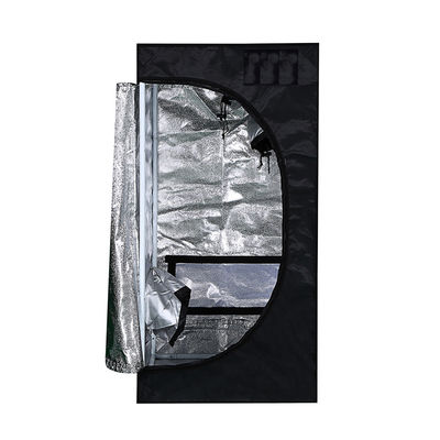 100 cm wysokości PVEA Hydroponic Grow Room, 1 do 2 Roślin Grow Namiot 600D Tkanina