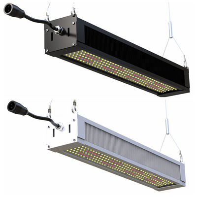 RikoLite 240W Full Spectrum LED Grow Light Slim Bar, AL1100 Horticulture LED Grow Lights