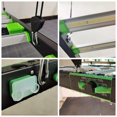 1700umol / s 630W Ogrodnictwo Led Grow Lights 650W Ściemnialne pełne spektrum