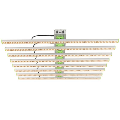 600W 1560μMol Roślinne oświetlenie LED do uprawy 6 barów EPAR 380nm-760nm