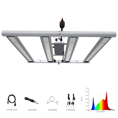 Galaxy 2835SMD LED 240W 4 bary Składane oświetlenie do uprawy roślin 0 - 10V Możliwość przyciemniania