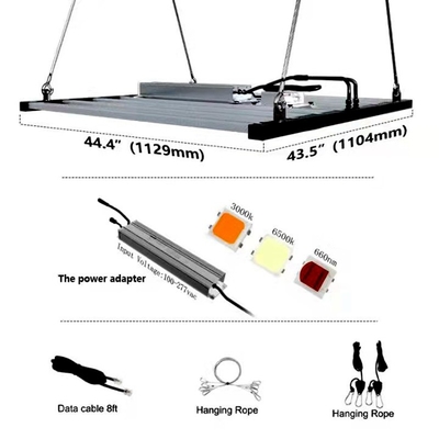 2000umol / S 1000 Watt Led Grow Light Bar Led Grow Light Strips do pionowego rolnictwa