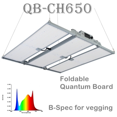 RikoLite 650W Składane, ściemniane oświetlenie LED do uprawy Quantum Board LED do roślin