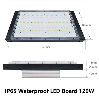 120W Hydroponika LED Grow Lights 3500k Możliwość przyciemniania IP65 Oceniona wodoodporność