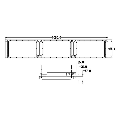 Hydroponics Quantum LED Grow Lights IP65 320w Pełne spektrum dla warzyw