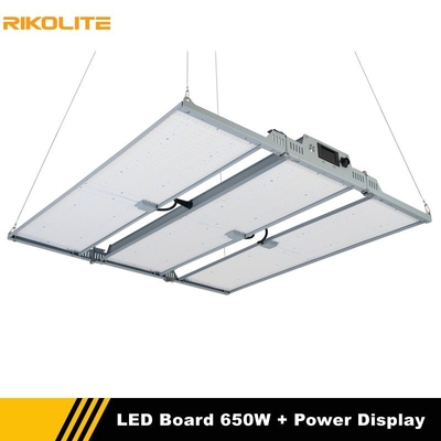 Rikolite Horticulture LED Grow Lights 650W Tablice kwantowe z funkcją wyświetlania mocy