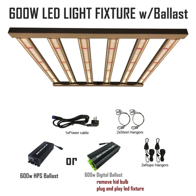 FCC 600w LED Grow Lights kompatybilne ze światłami LED HPS / MH Ballast Agriculture