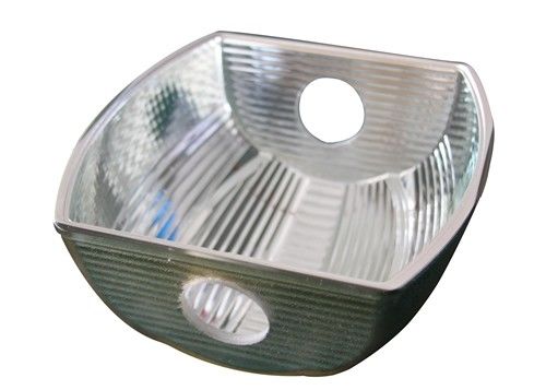 Odbłyśnik lampy ulicznej z żarówką Specular R7S, szklany odbłyśnik chłodzony powietrzem z podwójnym zakończeniem
