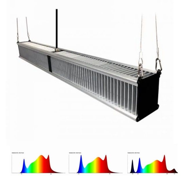 800w 2,7μMol / J Szklarnia do uprawy roślin Ogrodnictwo Hybrid Led 1000w Slim Bar